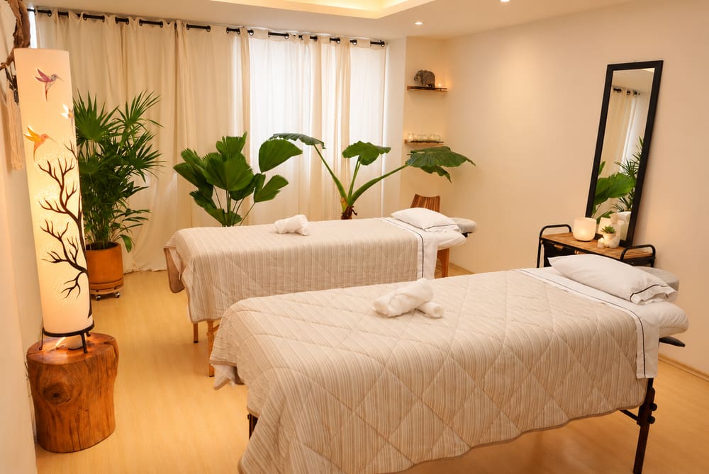 Cabina de pareja en Oasis Spa