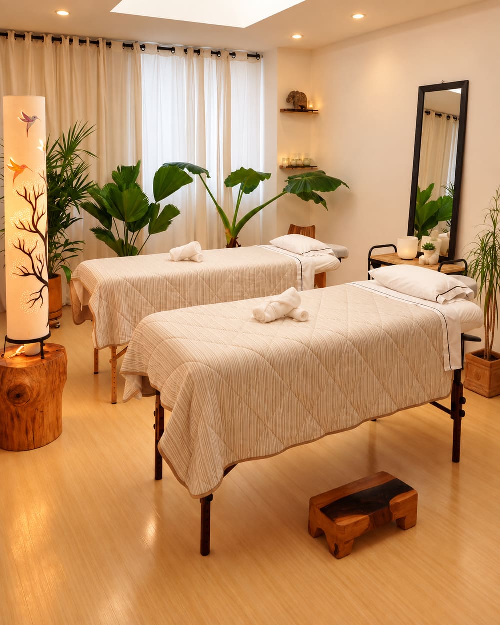 Cabina de pareja en Oasis Spa